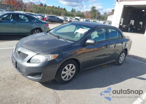 2009 Toyota Corolla Le z USA, uszkodzony, nr VIN 2T1BU40E39C180125